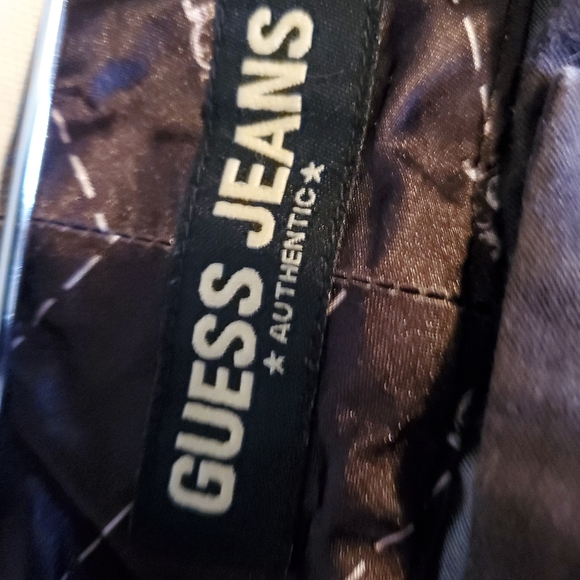 GUESS Jeans Dark Brown HEMMED Dress Pants - Size 26 - Picture 3 of 9